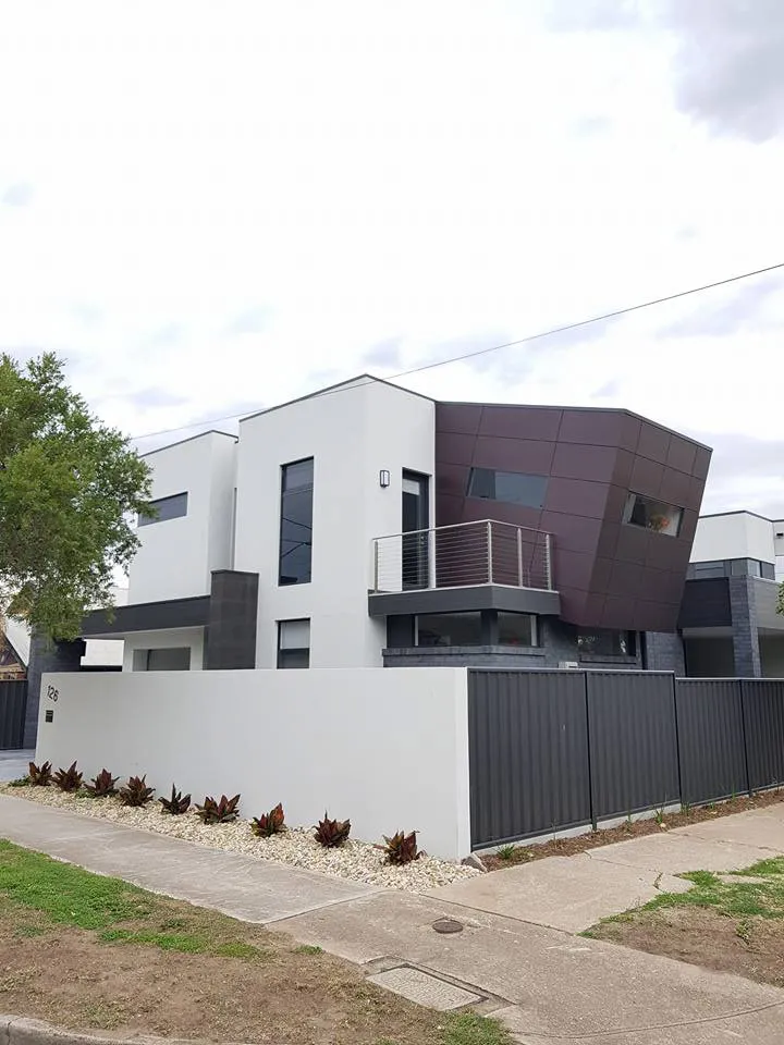 External house painting with modern appeal